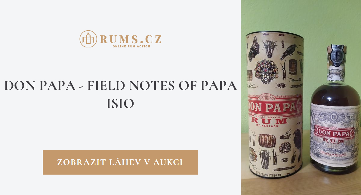 Don Papa - Field Notes of Papa Isio | Rums.cz